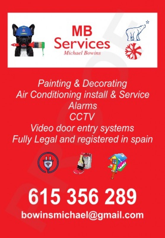 MB Services for air conditioning and home security in the Costa Cálida