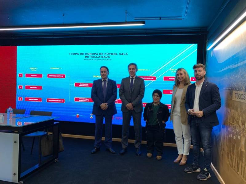 <span style='color:#780948'>ARCHIVED</span> - October 20-23 Mazarron to host Futsal Eurocopa 2022 for people with dwarfism