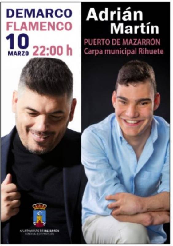 <span style='color:#780948'>ARCHIVED</span> - March 10 Free live concert in the seafront marquee in Puerto de Mazarron
