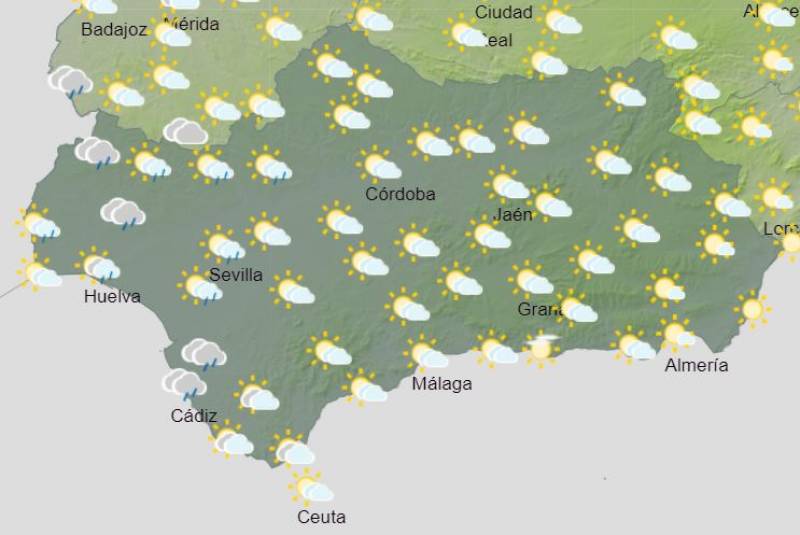 Andalusia weekly weather forecast June 24-30: The heat is on
