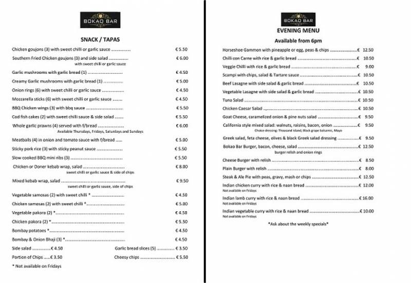 The Bokao Bar Condado de Alhama Golf Resort have two new menus to tease your taste buds