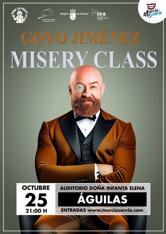 October 25 Goyo Jiménez Misery Class drama in Águilas