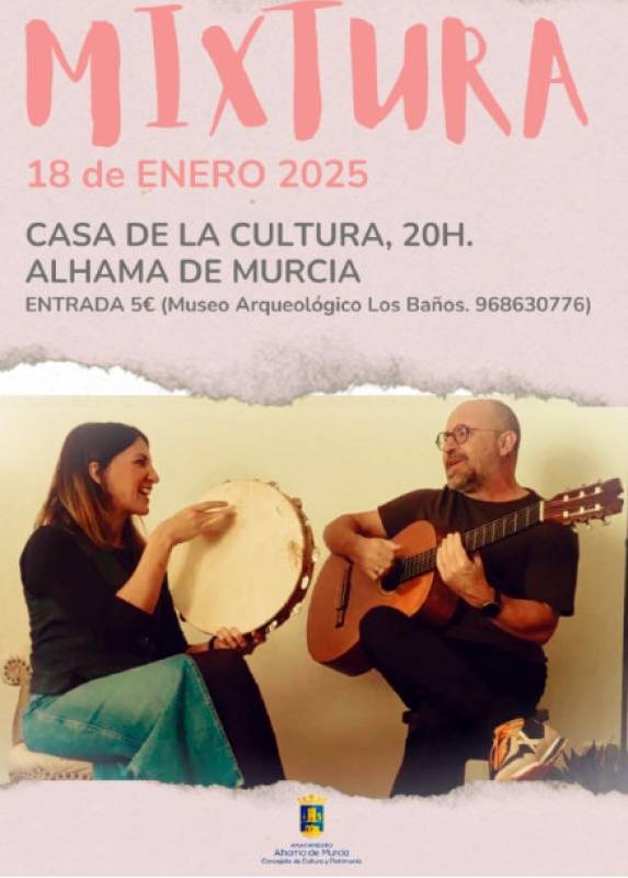 January 18 Mixtura in concert in Alhama de Murcia