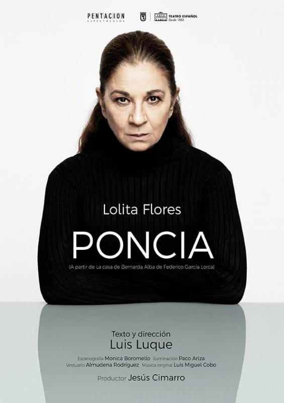 March 28 Poncia with Lolita Flores at the Lorca auditorium