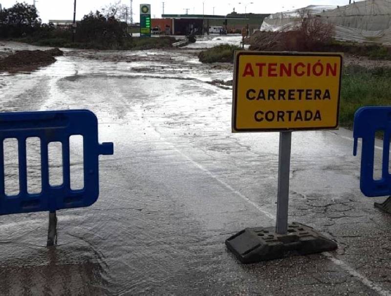 Murcia assesses storm damage as yellow warnings remain active this Tuesday and Wednesday