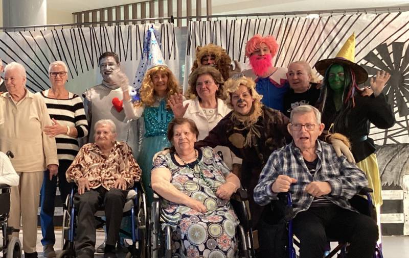 Residents at DomusVi Ciudad de Murcia living the high life to stay fit and alert!