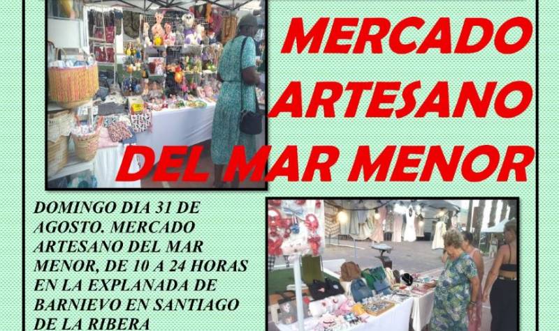 August 31 Sunday craft market in Mar Menor