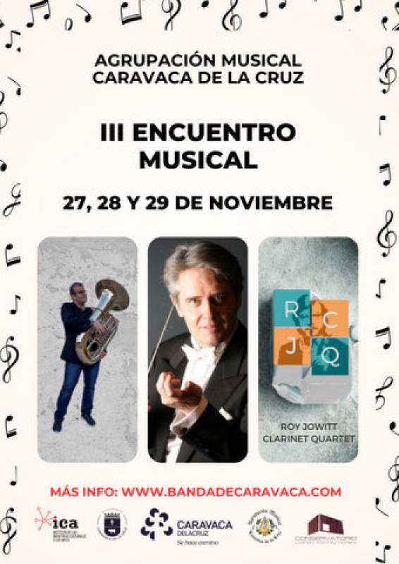 November 29 A day of differing musical styles in Caravaca de la Cruz