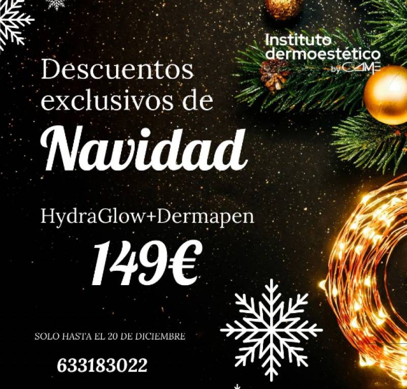 Celebrate Christmas with exclusive offers at Instituto Dermoestético by CAME