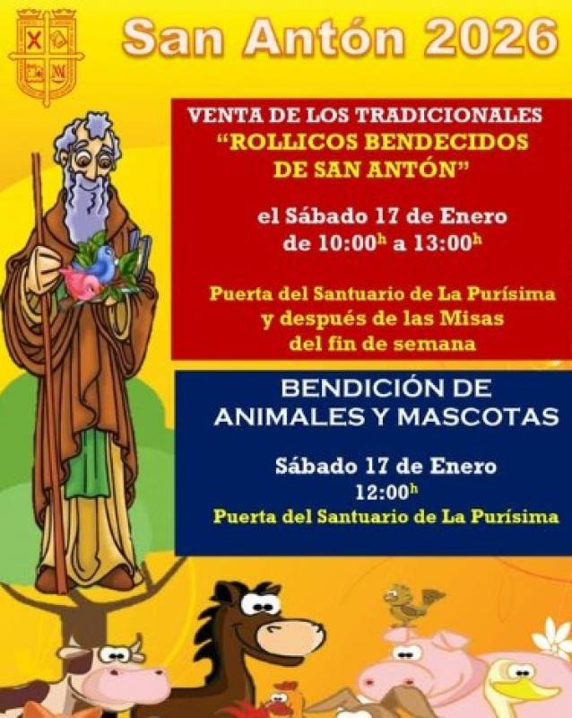 January 17 Fiesta of San Antón in Mazarrón