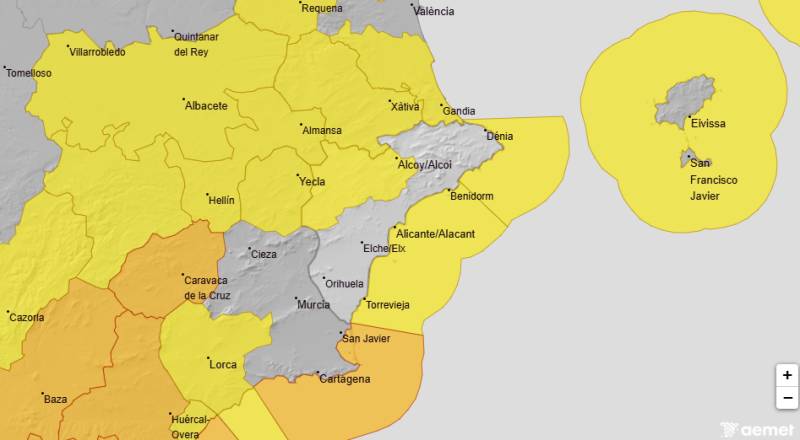 Windy end to January before a damp start to February: Alicante weather forecast January 29-February 1