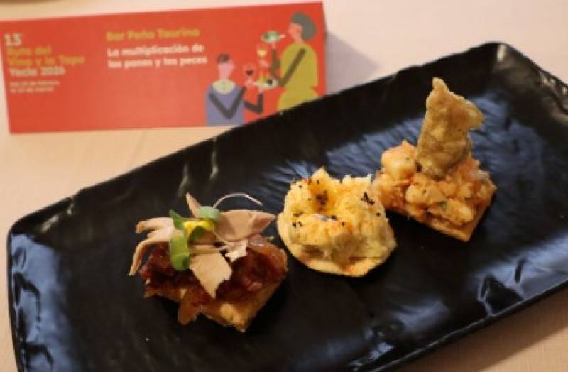 February 19 to March 13 Wine and Tapas Route in Yecla