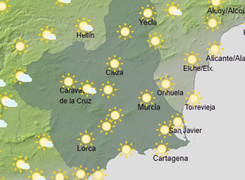 Warming Up After a Chilly Start: Murcia Weekly Weather Forecast March 31-April 2