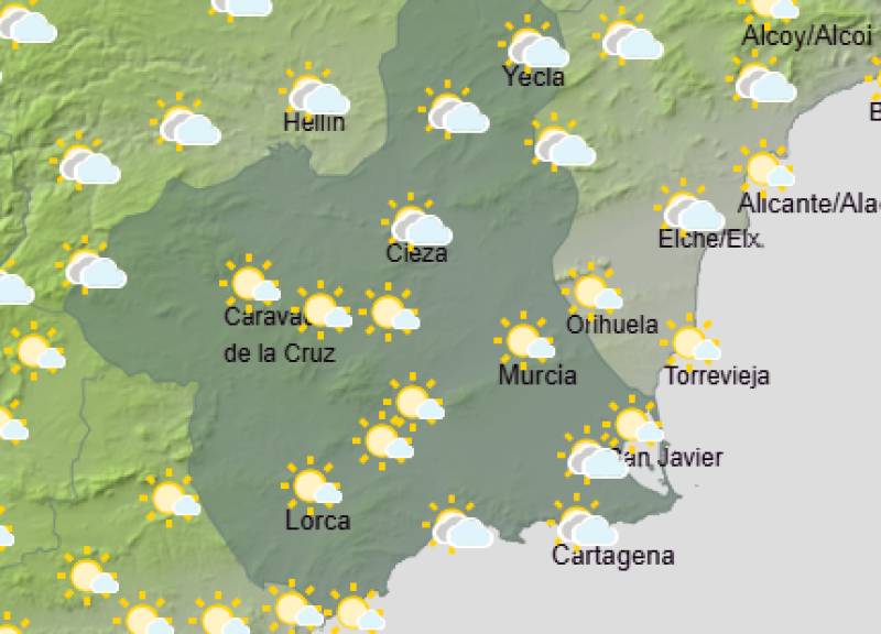 Warming Up After a Chilly Start: Murcia Weekly Weather Forecast March 31-April 2