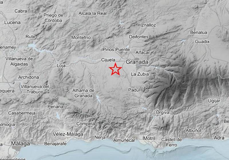Granada village records two earthquakes in as many days