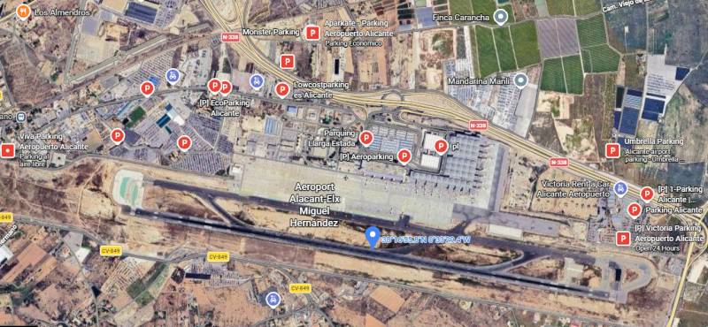 Crackdown coming on illegal Alicante Airport car parks