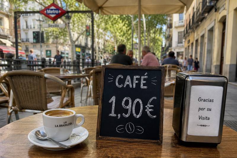 Remember when a coffee cost less than a euro? Here is how much everyday prices have changed in Spain