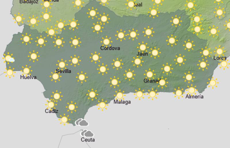 Andalucía weekly weather forecast September 14-17: Heat warnings persist as summer refuses to let go