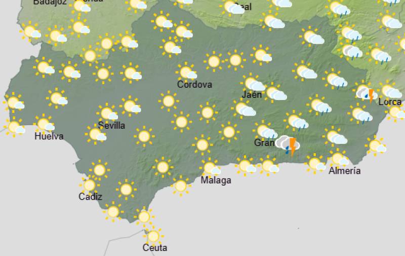 Andalucía weekly weather forecast September 14-17: Heat warnings persist as summer refuses to let go