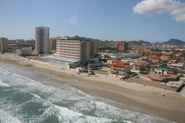 Cartagena beaches: Playa del Barco Perdido (Entremares) La Manga del Mar Menor