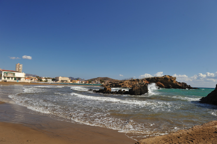 Mazarrón beaches: Playa de la Pava