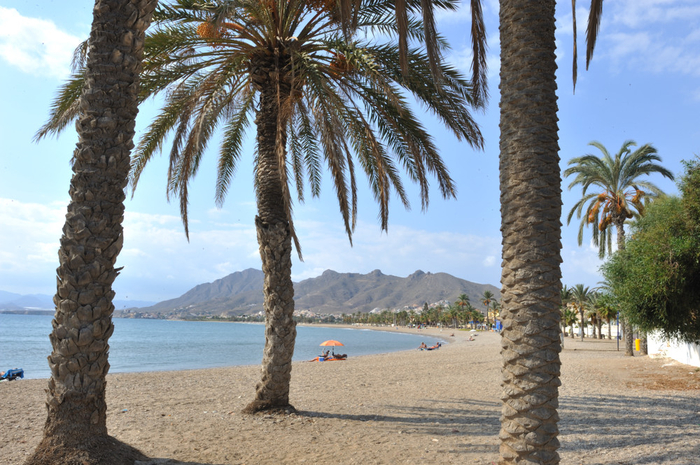 An overview of the beaches of Mazarron